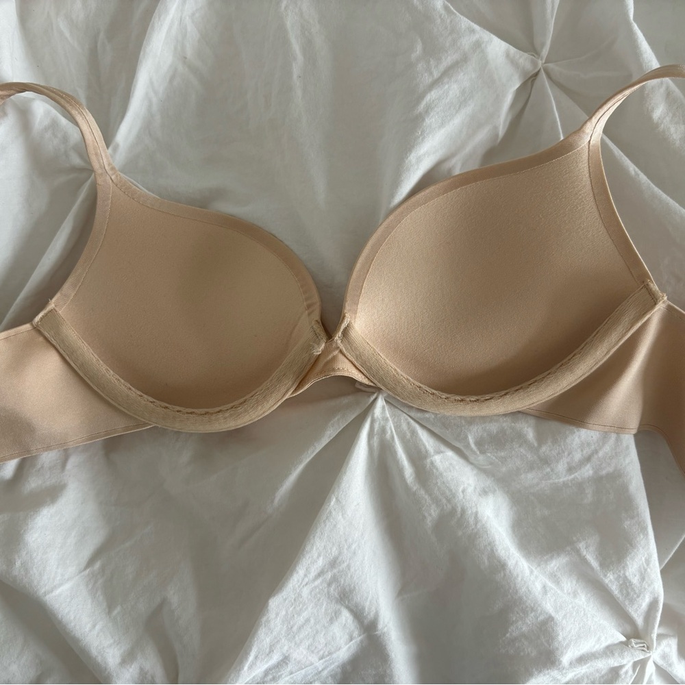 Ultimate Push Up Plunge Bra in Sand